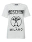 T-Shirt Moschino Con Logo Milano E Stampa RDA0701