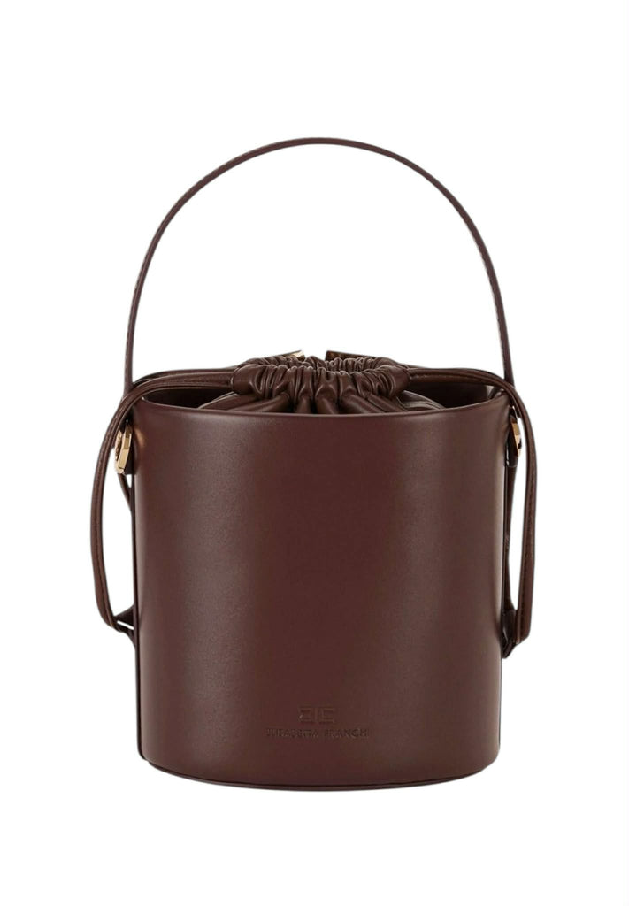 Borsa Elisabetta Franchi  BS92A61E2 a secchiello small con dettaglio logo