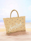 Borsa Saint Barth Colette Straw Con Strass Colorati COL0017 02748L