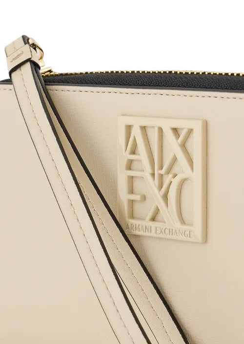 Portafoglio Armani Exchange 948486 Zip Around con placca