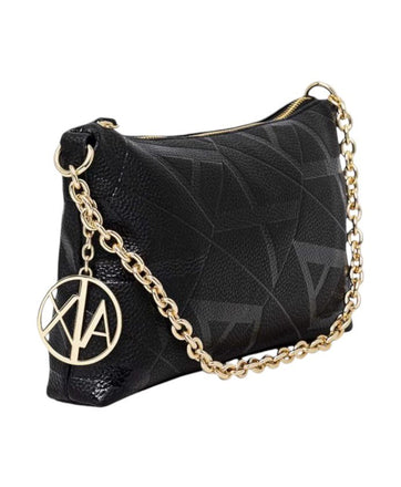 Borsa Armani Exchange 949188 4F784 Tracolla Logo Maxi Nera