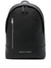 Zaino Armani Exchange In Pelle Martellata Logo In argento E Zip 952631 CC828