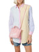 Borsa Saint Barth Vanity Mini In Canvas Rosa VAMI001 00135L