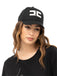 Cappello Elisabetta franchi CL06F51E2 baseball in canvas con ricamo