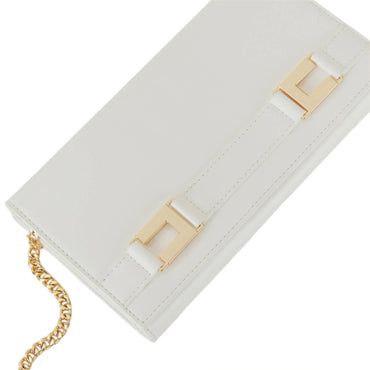 Portafoglio Pochette Elisabetta Franchi PF65A61E2 con dettagli logo