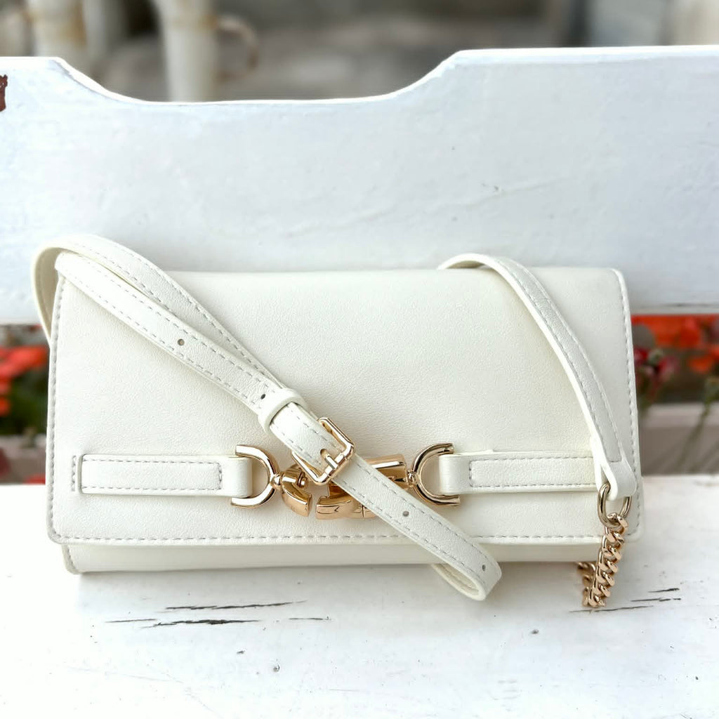 Pochette Alessia & Massimo Con Hardware Dorato 1383