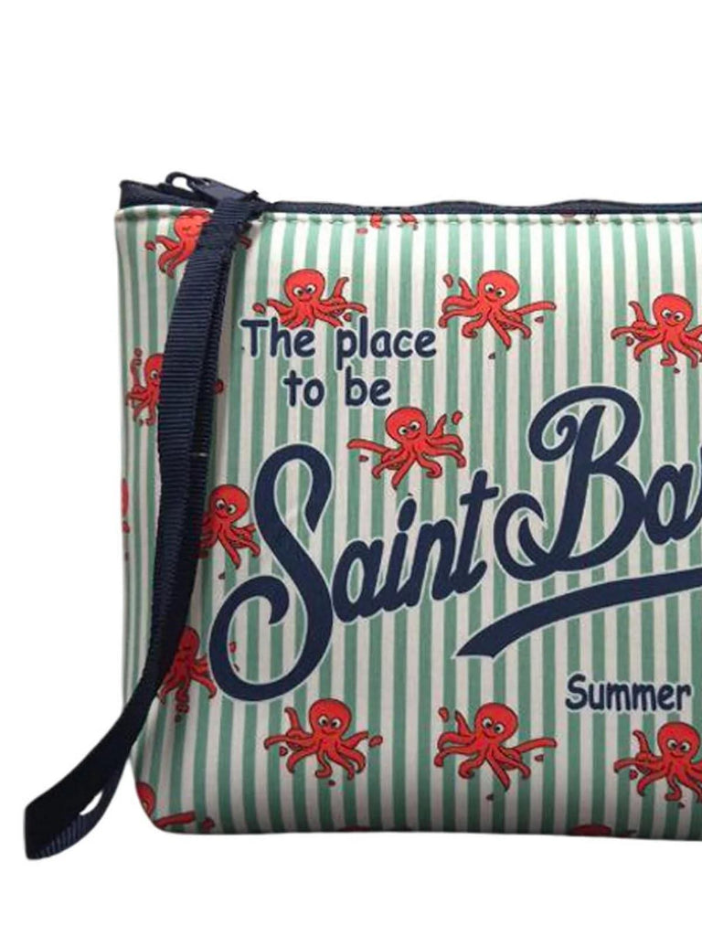Pochette Saint Barth Animal Stripes