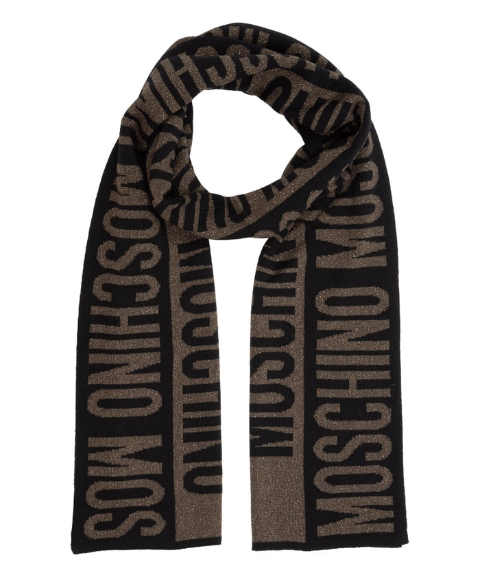 Sciarpa Moschino lana lurex
