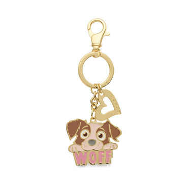 Portachiavi Braccialini Cagnolino AB0455KR Smaltato In Metallo