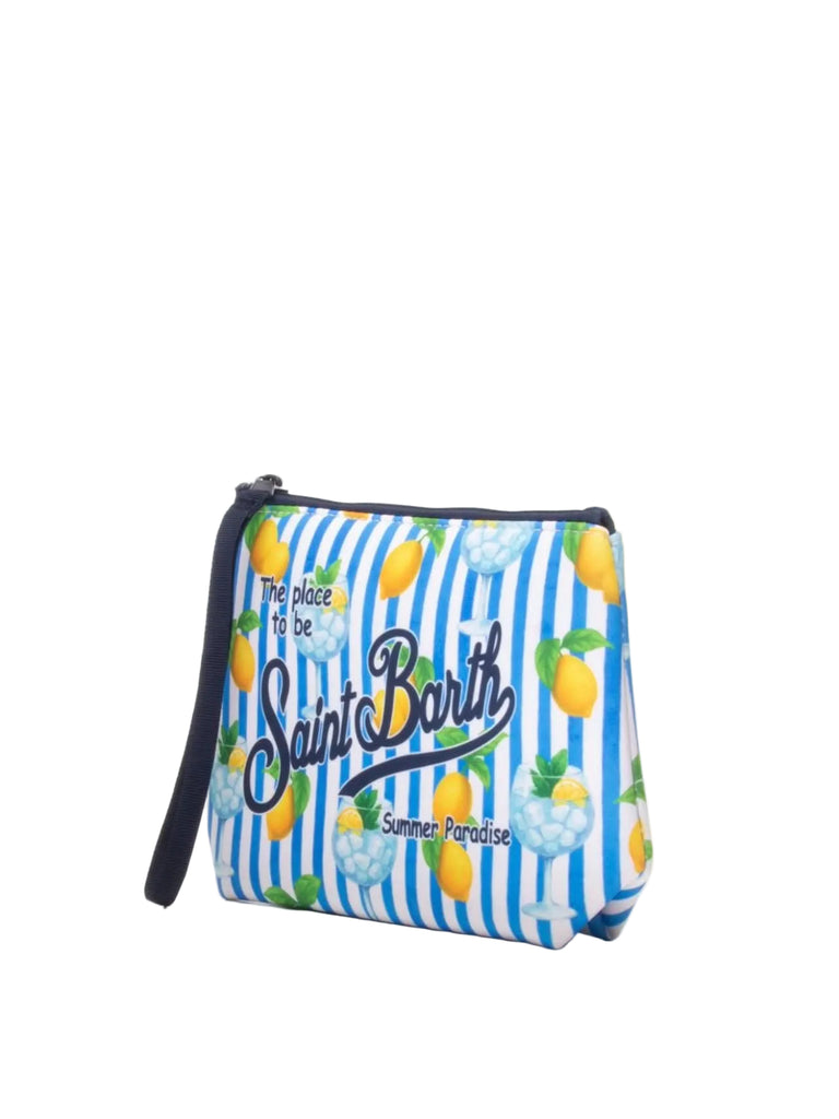 Pochette Saint Barth Aline Stripes Gin Tonic Lemon E Limoncello