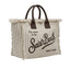 Borsa Saint Barth Colette Stipes Beige COL0001 03450L