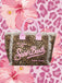 Borsa Mare Saint Barth Vanity Sand Leopardata Logo E Manici In Rosa VANI001 02591L
