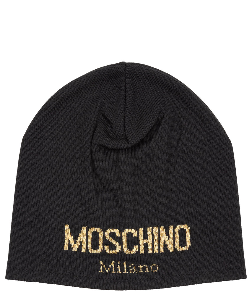 Cappello Moschino Art 65294 M2362 con logo lurex