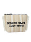 Pochette Marinette Saint Tropez In Canvas Beach Club