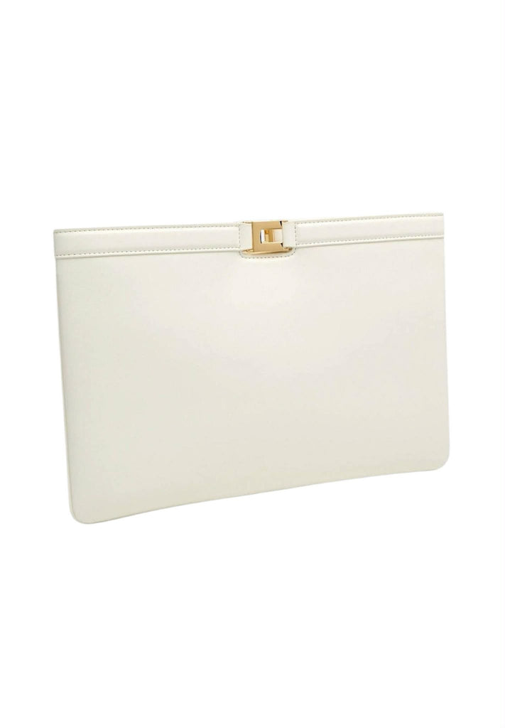 Borsa Elisabetta Franchi BS18A61E2 a mano busta effetto naplak