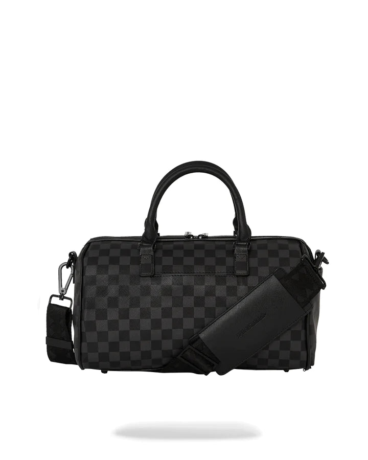 BORSA SPRAYGROUND BAULETTO CENSORED MINI DUFFLE NERO