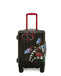 VALIGIA SPRAYGROUND SNAKES ON A BAG CARRY ON NERO