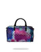 BORSA SPRAYGROUND BAULETTO ART5970 TYE CHECK MINI DUFFLE VIOLA