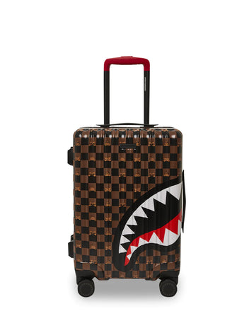Trolley Sprayground Peeking Character Check Carry On Luggage