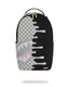 ZAINO SPRAYGROUND 8758 CREAM CHECK UNFINISHED SHARK DLXSV BACKPACK
