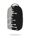 ZAINO SPRAYGROUND 8758 CREAM CHECK UNFINISHED SHARK DLXSV BACKPACK