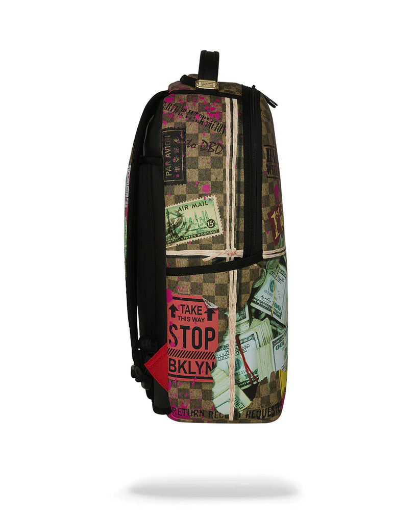 ZAINO SPRAYGROUND 8767 TORN PACKAGING DLXSV BACKPACK