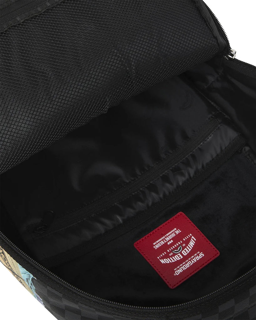 ZAINO SPRAYGROUND 8782 MONOPOLY MONEY STACKS DLXSV BACKPACK