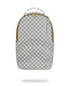 ZAINO SPRAYGROUND 8848 3AM CREAM CHECK DLXSV BACKPACK