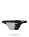 MARSUPIO SPRAYGROUND 8920 CREAM CHECK UNFINISHED SHARK SAVVY CROSSBODY BAG