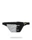 MARSUPIO SPRAYGROUND 8920 CREAM CHECK UNFINISHED SHARK SAVVY CROSSBODY BAG
