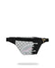 MARSUPIO SPRAYGROUND 8920 CREAM CHECK UNFINISHED SHARK SAVVY CROSSBODY BAG