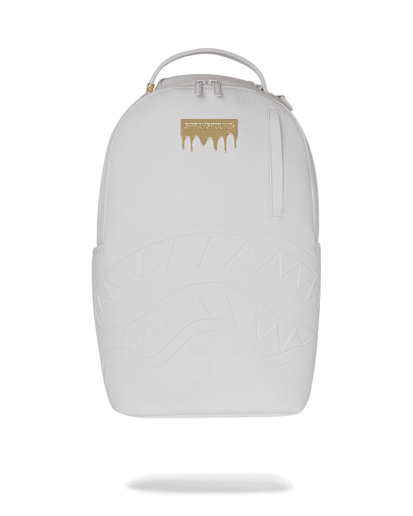 ZAINO SPRAYGROUND 9245 GOLD BRICK LUXE WHITE DLXSV BACKPACK