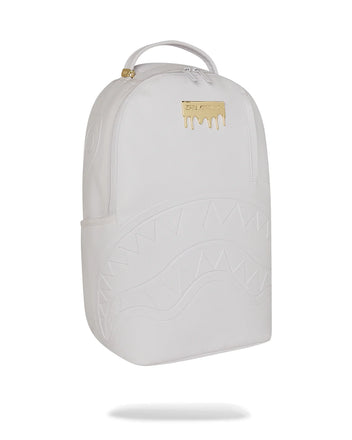 ZAINO SPRAYGROUND 9245 GOLD BRICK LUXE WHITE DLXSV BACKPACK