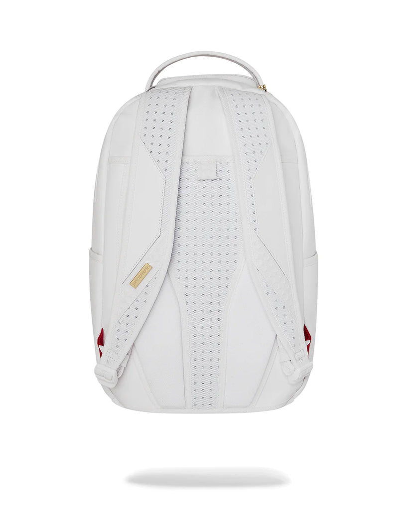 ZAINO SPRAYGROUND 9245 GOLD BRICK LUXE WHITE DLXSV BACKPACK