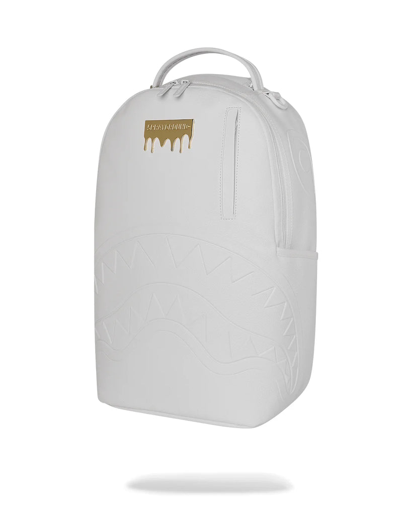 ZAINO SPRAYGROUND 9245 GOLD BRICK LUXE WHITE DLXSV BACKPACK