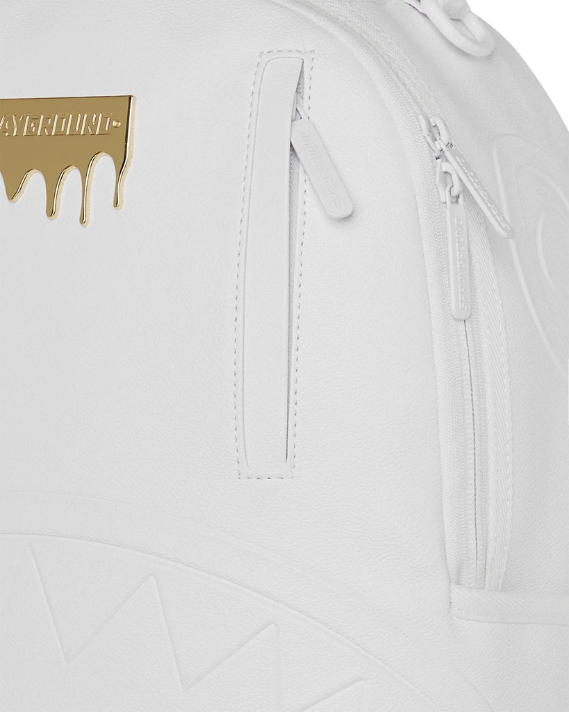ZAINO SPRAYGROUND 9245 GOLD BRICK LUXE WHITE DLXSV BACKPACK