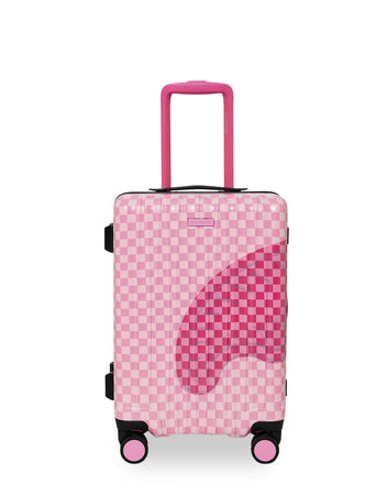 SPRAYGROUND PINK SIP PATCH CARRY-ON LUGGAGE CL316