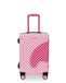 SPRAYGROUND PINK SIP PATCH CARRY-ON LUGGAGE CL316