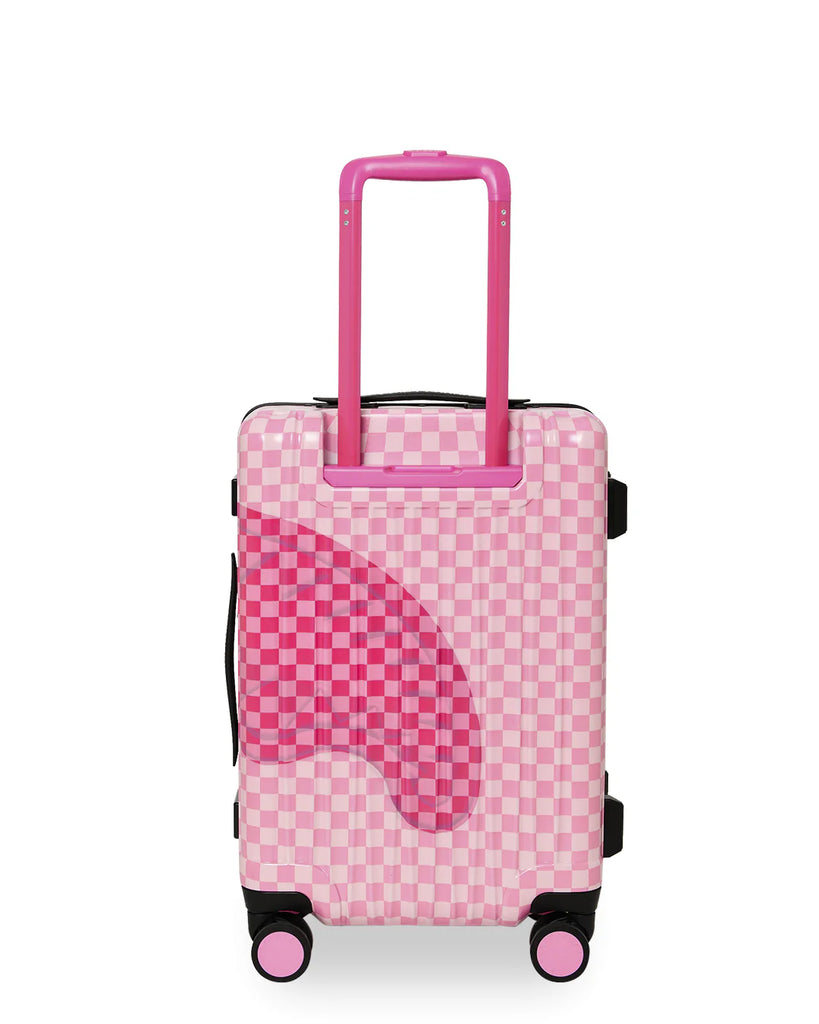 SPRAYGROUND PINK SIP PATCH CARRY-ON LUGGAGE CL316