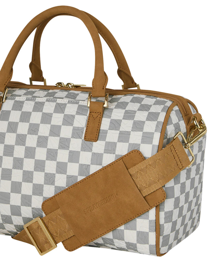 BAULETTO SPRAYGROUND 8983 3AM CREAM DLXSV MINI DUFFLE