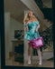 BORSA SPRAYGROUND 9550 METALLIC PINK METALLIC DRIP TOTE