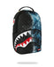 ZAINO SPRAYGROUND 7621 SPLIT OCEAN DEEP BACKPACK