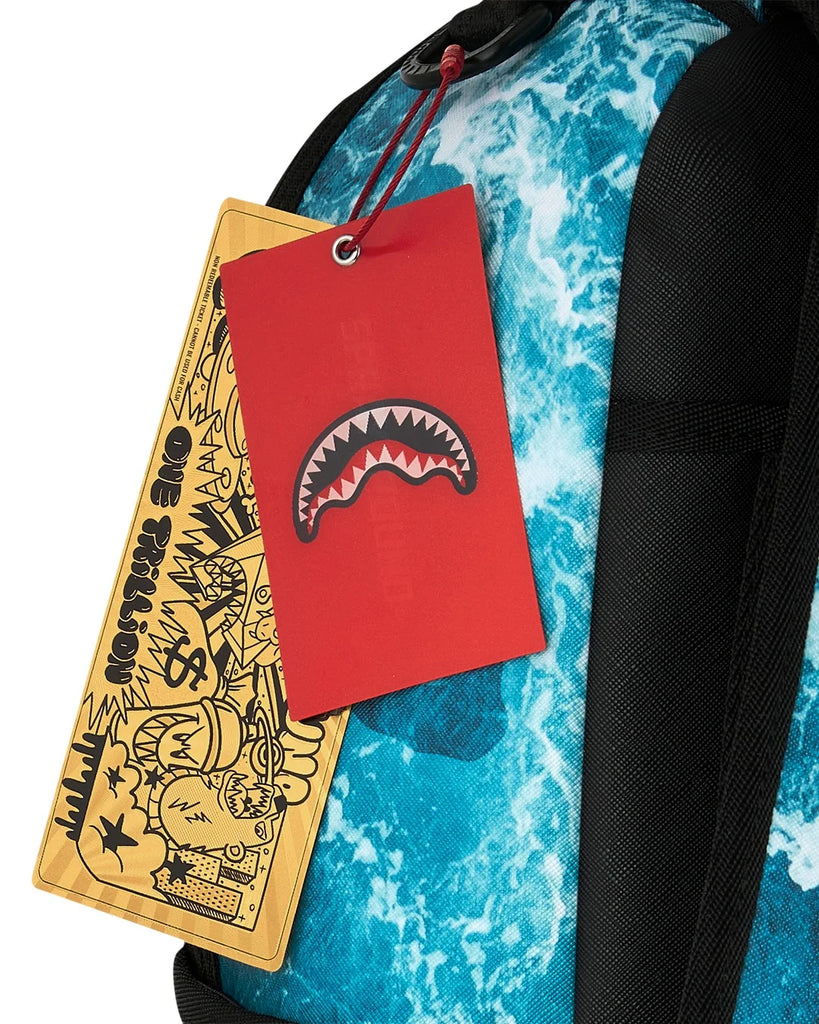 ZAINO SPRAYGROUND 7621 SPLIT OCEAN DEEP BACKPACK
