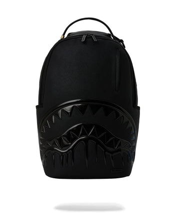 ZAINO SPRAYGRROUND 8412 BLACKED OUT METALLIC DRIP BACKPACK