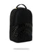 ZAINO SPRAYGRROUND 8412 BLACKED OUT METALLIC DRIP BACKPACK
