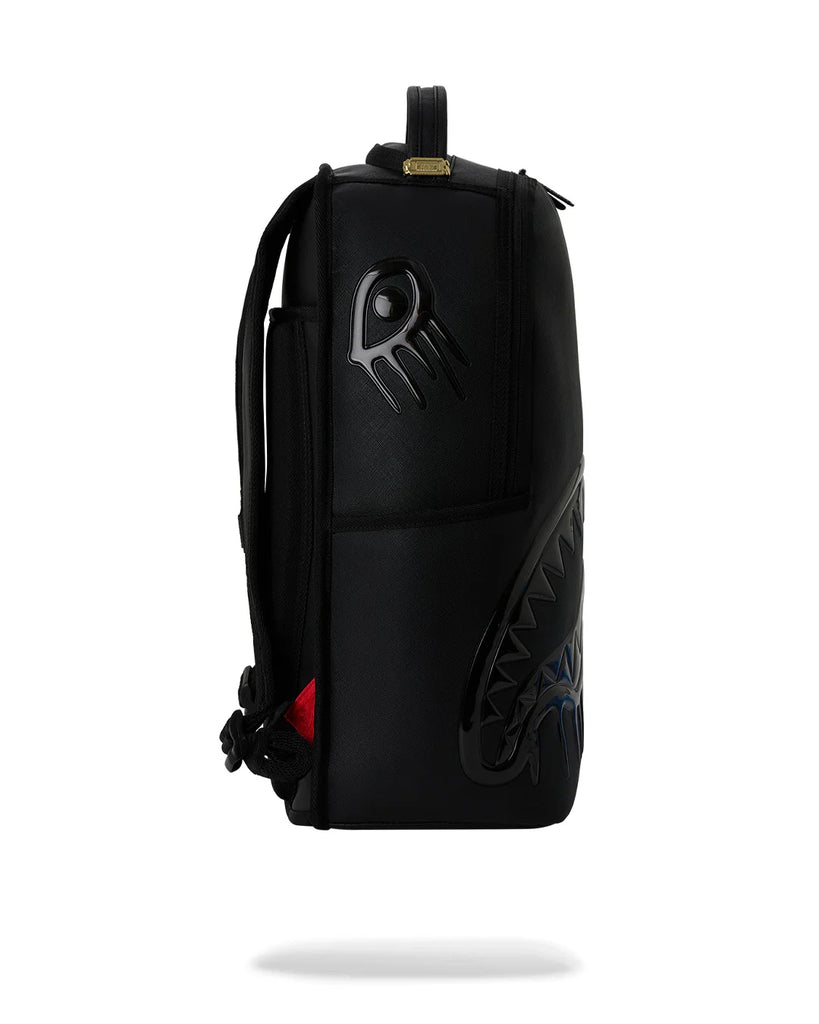 ZAINO SPRAYGRROUND 8412 BLACKED OUT METALLIC DRIP BACKPACK