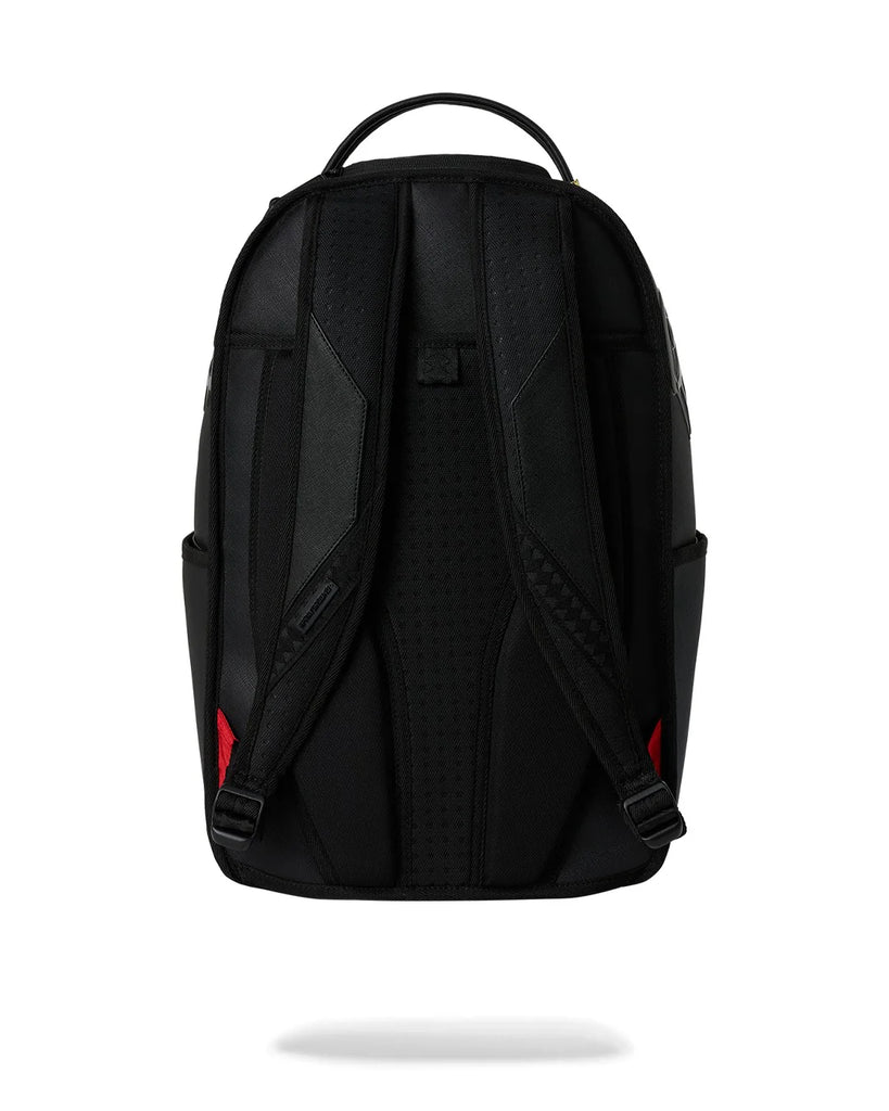ZAINO SPRAYGRROUND 8412 BLACKED OUT METALLIC DRIP BACKPACK