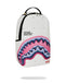 ZAINO SPRAYGROUND 8427 SHARK CENTRAL LIQUID CHROME BACKPACK