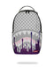 ZAINO SPRAYGROUND 8453 CREAM SPACE DRIP BACKPACK
