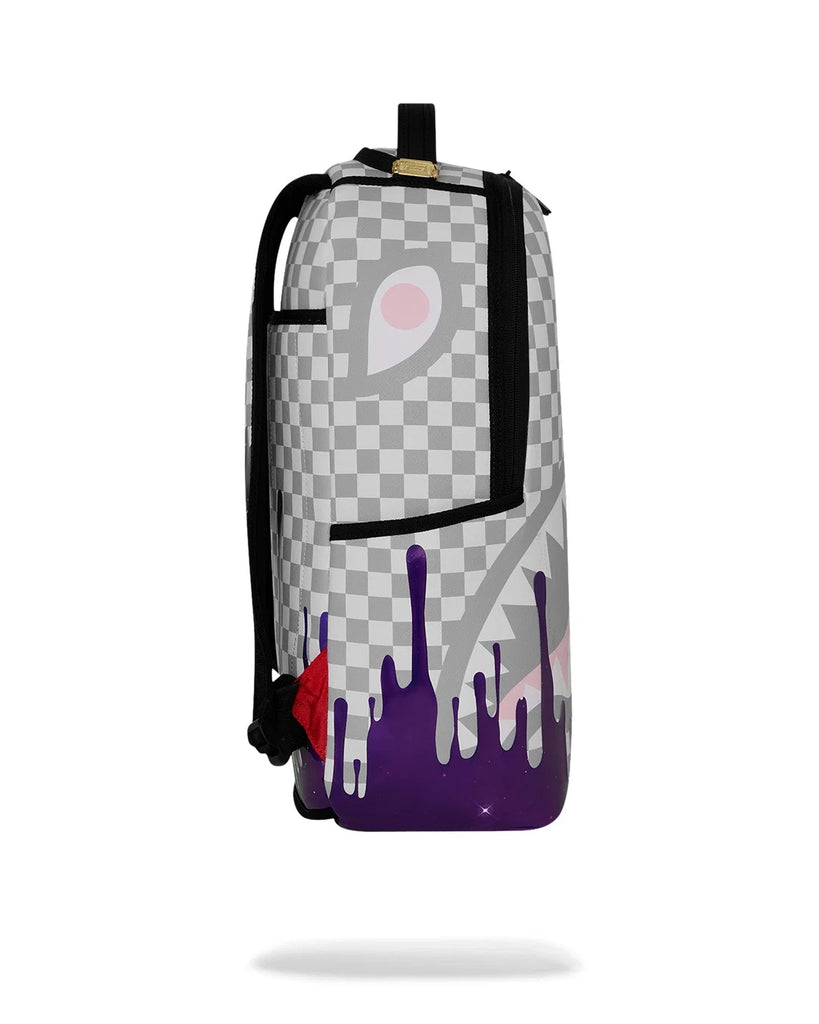 ZAINO SPRAYGROUND 8453 CREAM SPACE DRIP BACKPACK